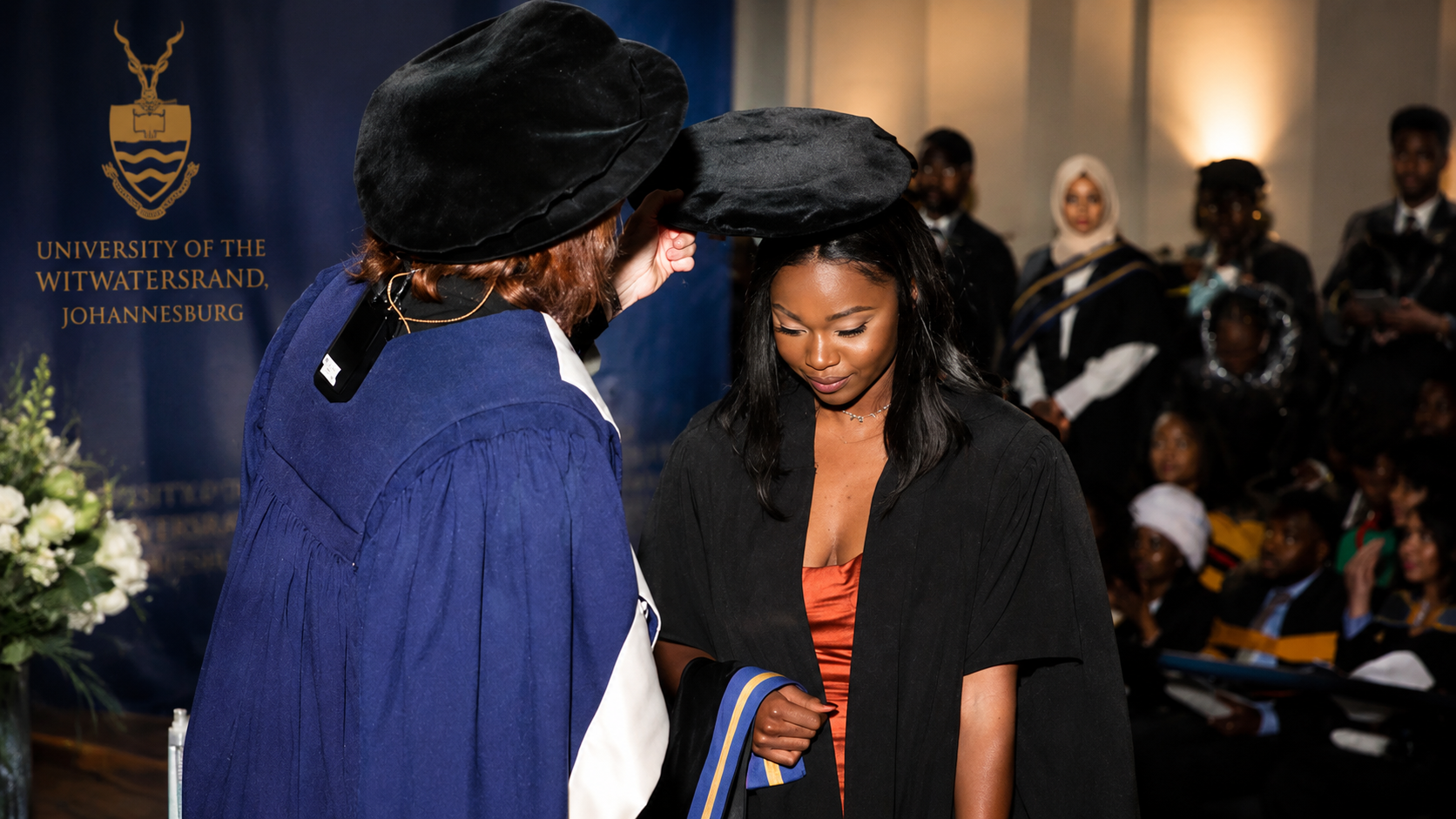 PN Mashaba graduating from the University of the Witwatersrand